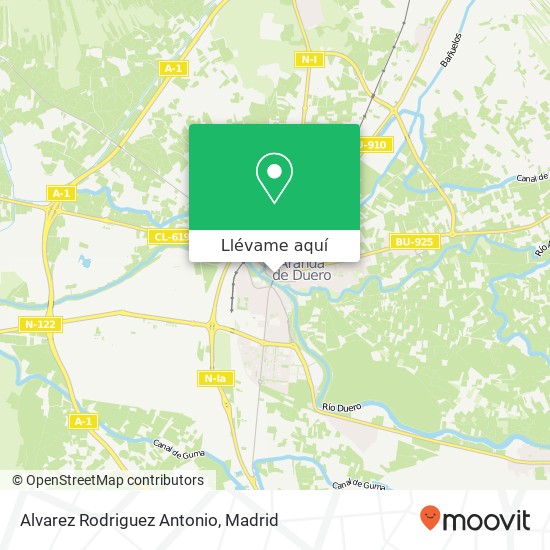 Mapa Alvarez Rodriguez Antonio