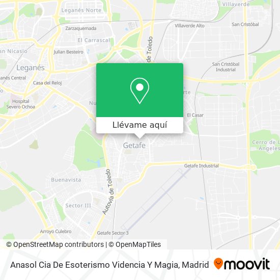 Mapa Anasol Cia De Esoterismo Videncia Y Magia