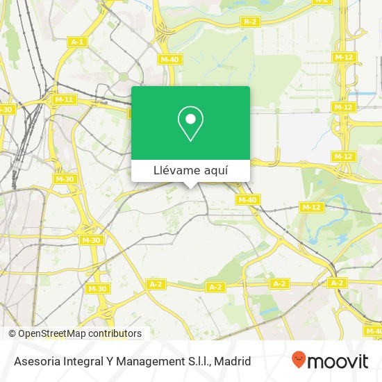 Mapa Asesoria Integral Y Management S.l.l.