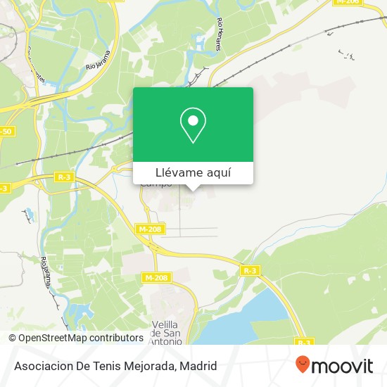 Mapa Asociacion De Tenis Mejorada