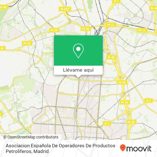 Mapa Asociacion Española De Operadores De Productos Petroliferos