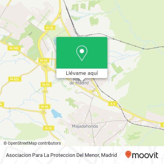 Mapa Asociacion Para La Proteccion Del Menor