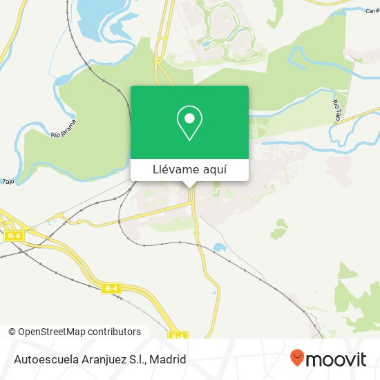 Mapa Autoescuela Aranjuez S.l.