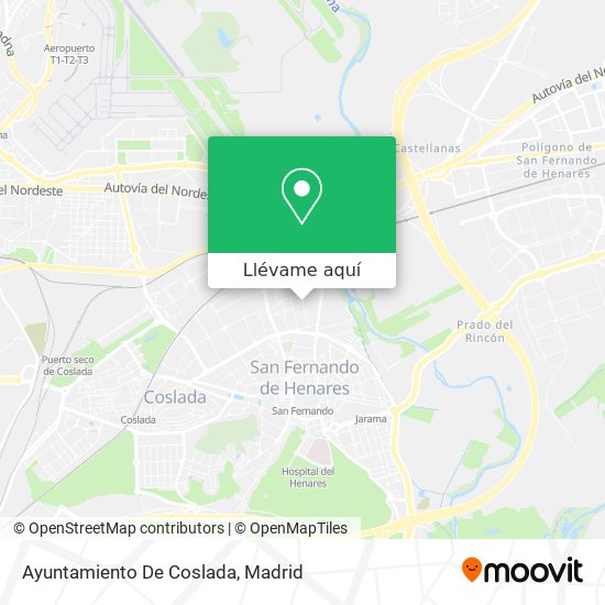 Mapa Ayuntamiento De Coslada