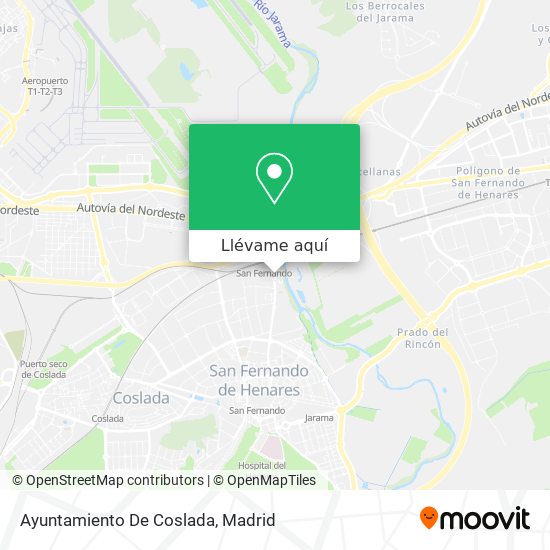 Mapa Ayuntamiento De Coslada