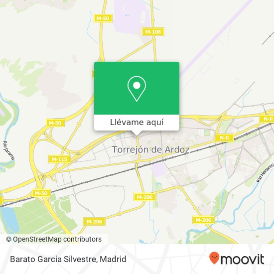 Mapa Barato Garcia Silvestre