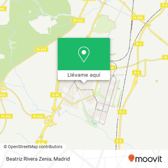 Mapa Beatriz Rivera Zenia