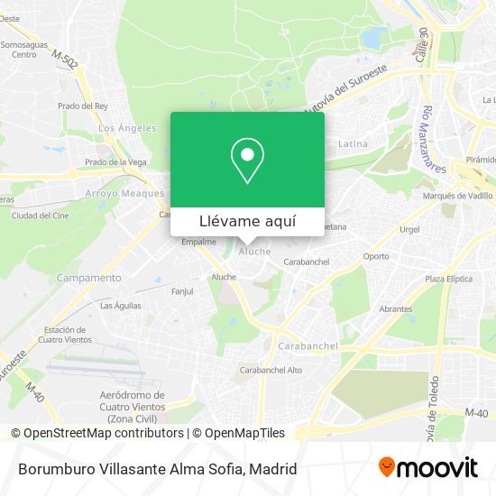 Mapa Borumburo Villasante Alma Sofia