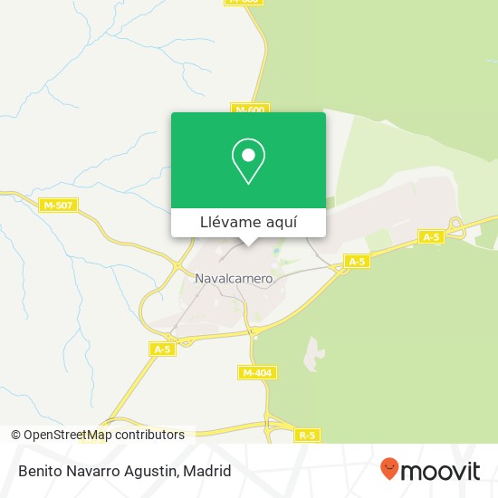 Mapa Benito Navarro Agustin