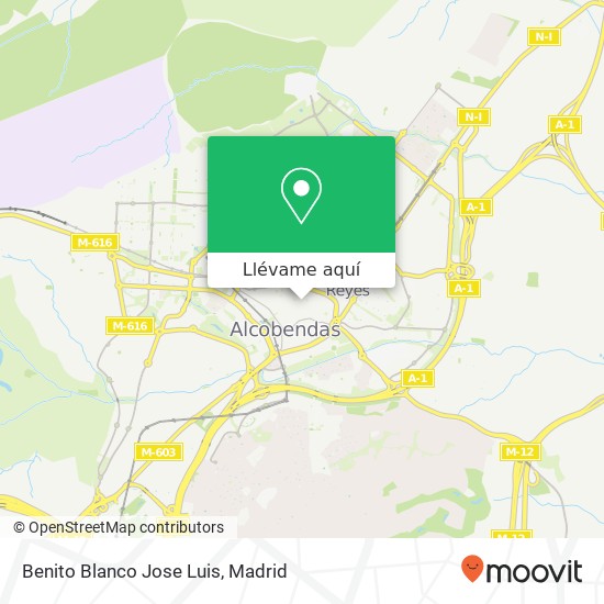 Mapa Benito Blanco Jose Luis