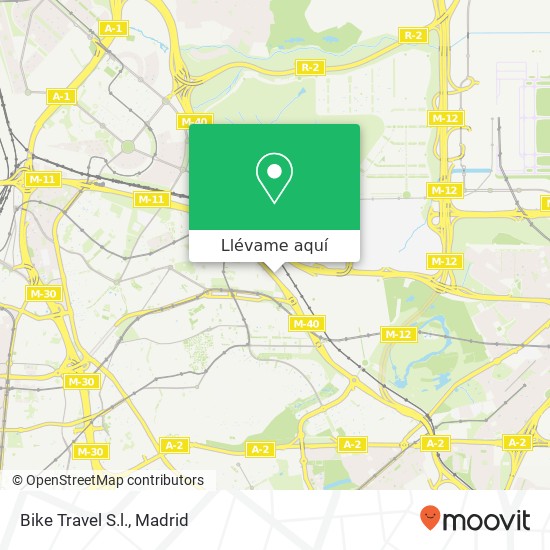 Mapa Bike Travel S.l.