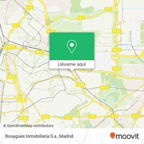 Mapa Bouygues Inmobiliaria S.a.