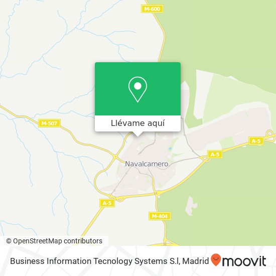 Mapa Business Information Tecnology Systems S.l