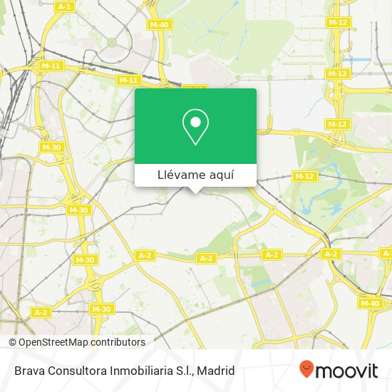 Mapa Brava Consultora Inmobiliaria S.l.