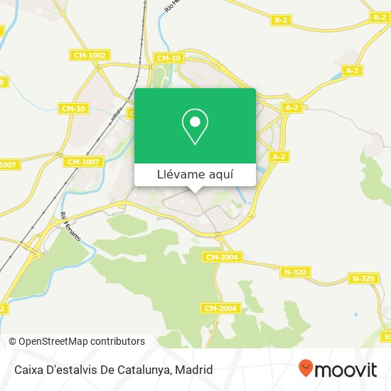 Mapa Caixa D'estalvis De Catalunya