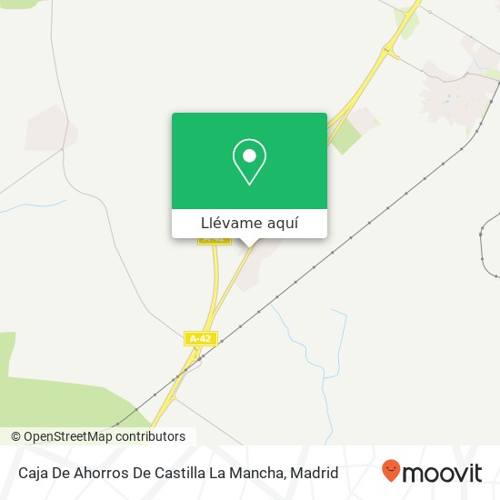 Mapa Caja De Ahorros De Castilla La Mancha