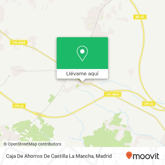 Mapa Caja De Ahorros De Castilla La Mancha