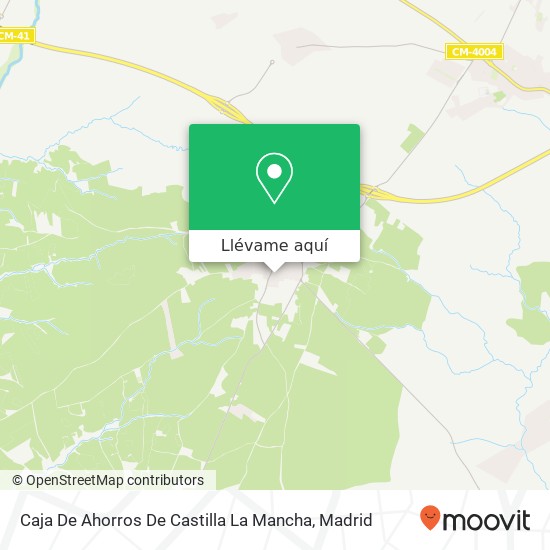 Mapa Caja De Ahorros De Castilla La Mancha