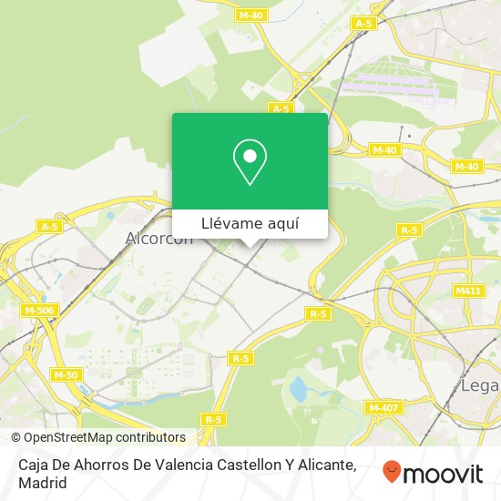 Mapa Caja De Ahorros De Valencia Castellon Y Alicante