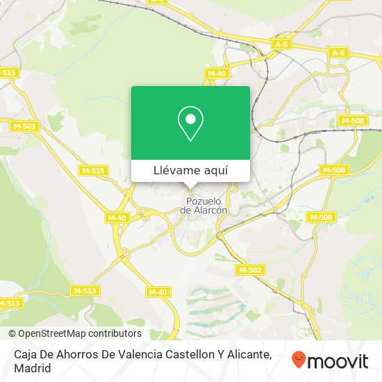 Mapa Caja De Ahorros De Valencia Castellon Y Alicante