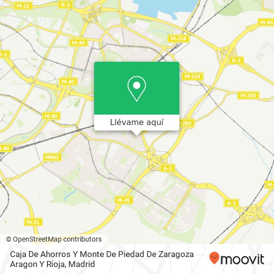 Mapa Caja De Ahorros Y Monte De Piedad De Zaragoza Aragon Y Rioja