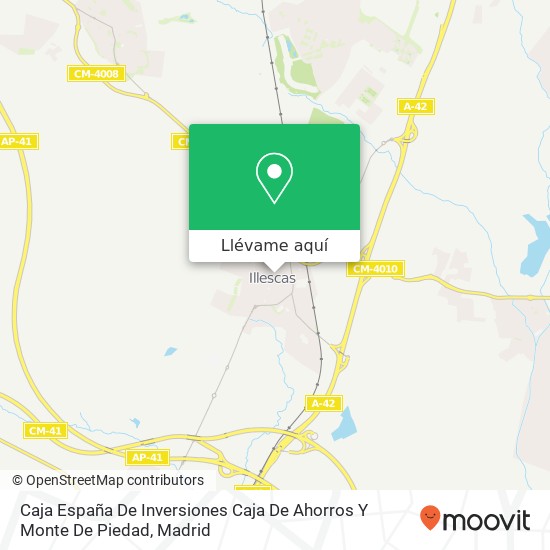 Mapa Caja España De Inversiones Caja De Ahorros Y Monte De Piedad