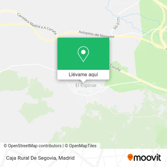Mapa Caja Rural De Segovia