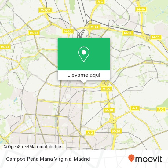 Mapa Campos Peña Maria Virginia