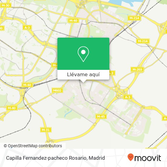 Mapa Capilla Fernandez-pacheco Rosario