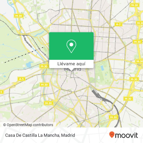 Mapa Casa De Castilla La Mancha