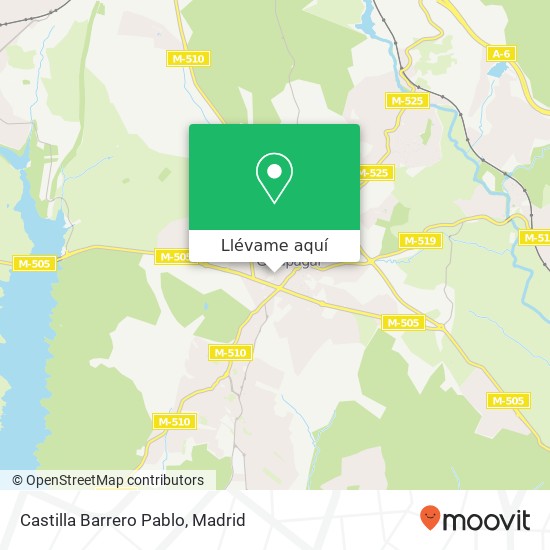 Mapa Castilla Barrero Pablo