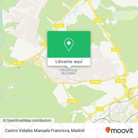 Mapa Castro Vidales Manuela Francisca