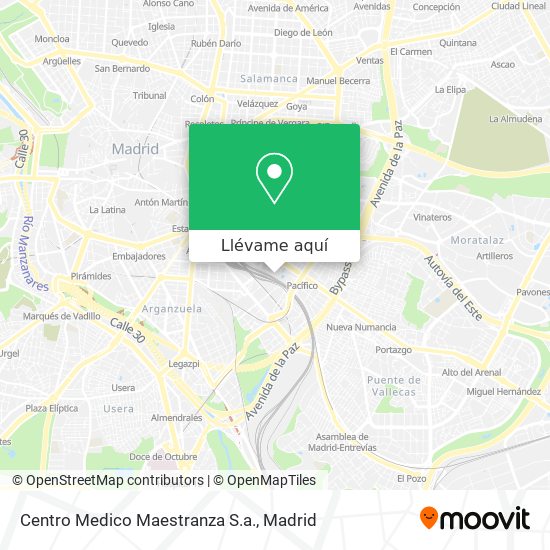 Mapa Centro Medico Maestranza S.a.