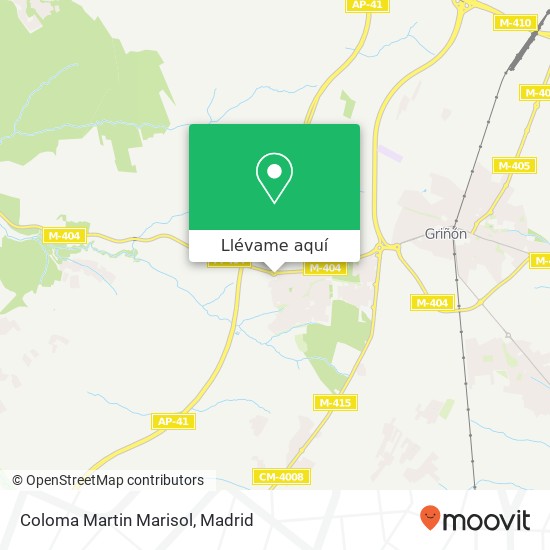 Mapa Coloma Martin Marisol