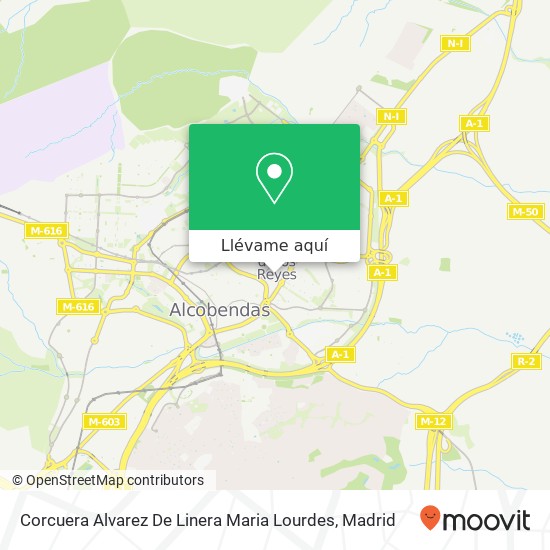 Mapa Corcuera Alvarez De Linera Maria Lourdes