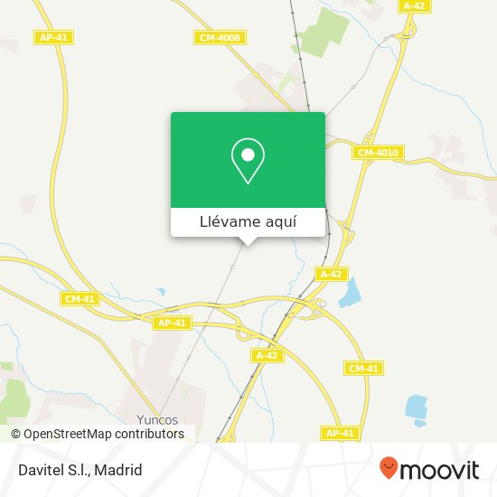 Mapa Davitel S.l.