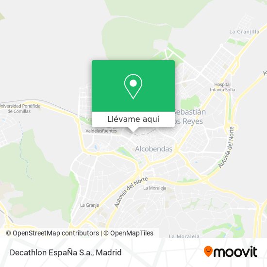 Mapa Decathlon EspaÑa S.a.