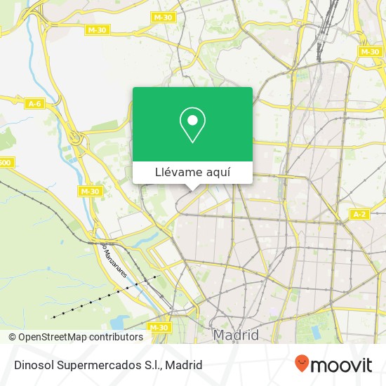 Mapa Dinosol Supermercados S.l.