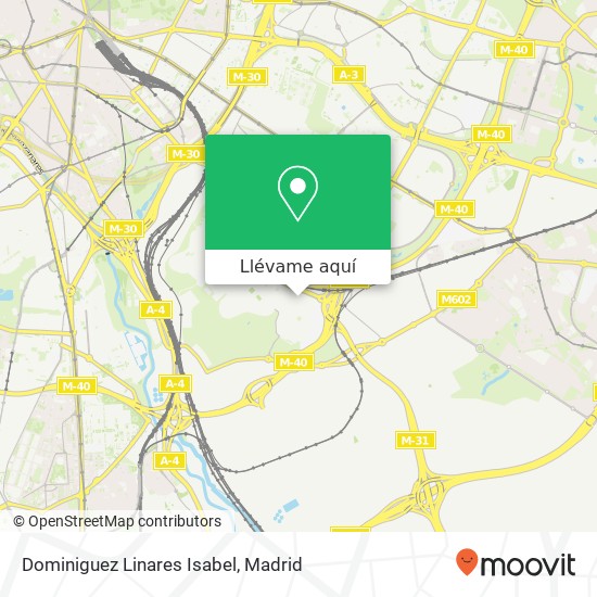 Mapa Dominiguez Linares Isabel