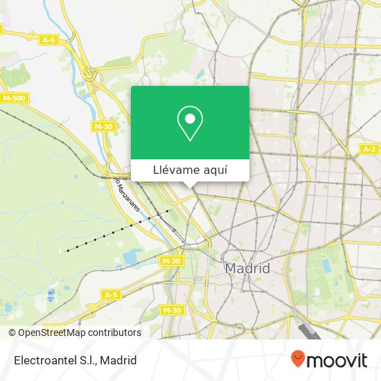 Mapa Electroantel S.l.