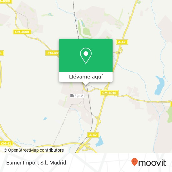 Mapa Esmer Import S.l.