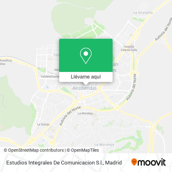 Mapa Estudios Integrales De Comunicacion S.l.