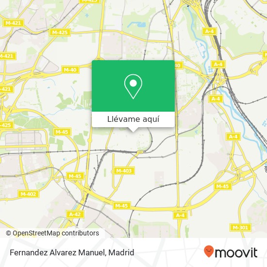 Mapa Fernandez Alvarez Manuel