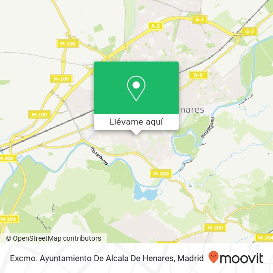 Mapa Excmo. Ayuntamiento De Alcala De Henares