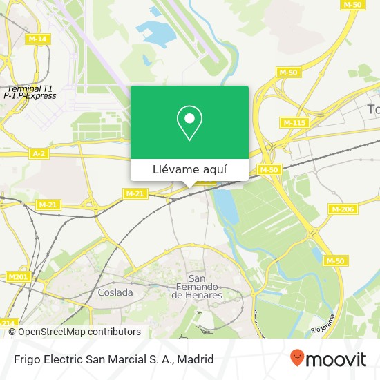 Mapa Frigo Electric San Marcial S. A.