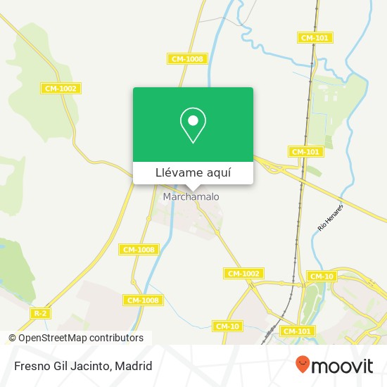 Mapa Fresno Gil Jacinto