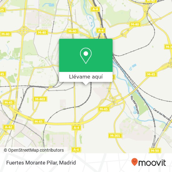 Mapa Fuertes Morante Pilar