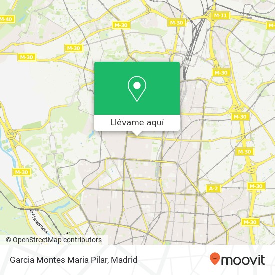 Mapa Garcia Montes Maria Pilar