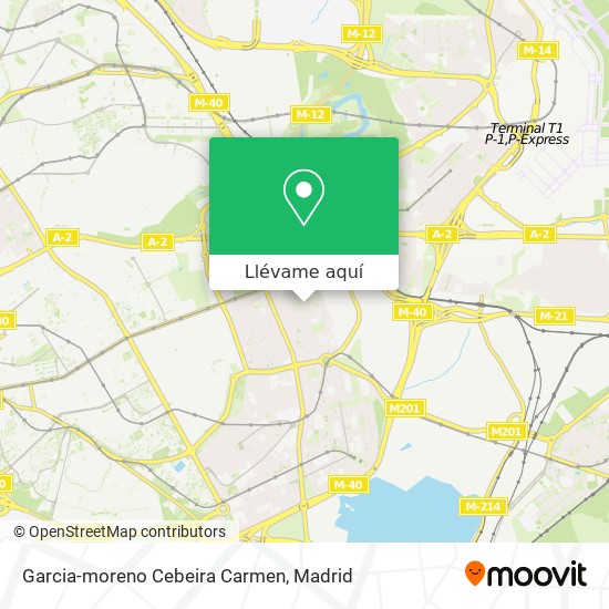Mapa Garcia-moreno Cebeira Carmen
