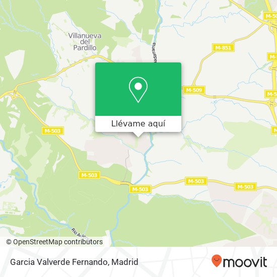 Mapa Garcia Valverde Fernando